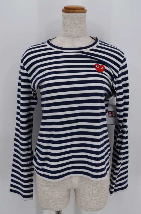 PLAY COMME des GARCONS （プレイコムデギャルソン） ボーダーカットソー メンズ トップス