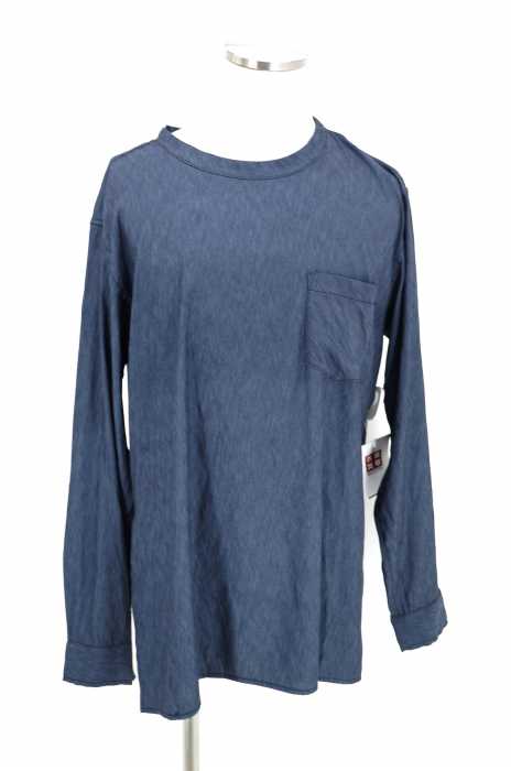 ONES STROKE （ワンズストローク） Chambray Crew Shirts メンズ トップス