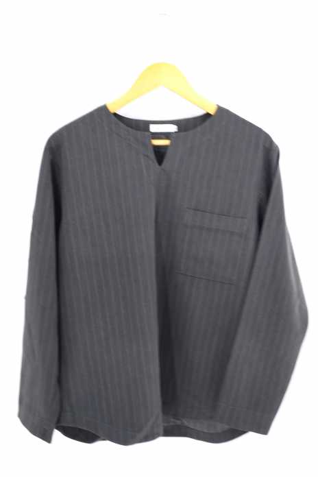 KOE (コエ) キーネックストラップシャツ メンズ トップス