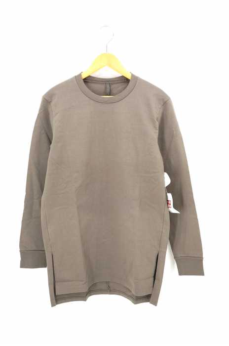 KAZUYUKI KUMAGAI ATTACHMENT(カズユキクマガイアタッチメント) シルキー度詰天竺 クルーネックL/S メンズ トップス