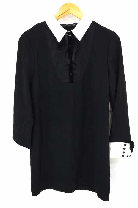 ZARA WOMAN （ザラ ウーマン） シフォンシャツワンピース レディース ワンピース