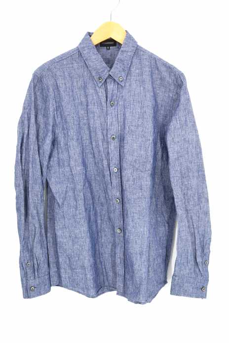 ATTACHMENT （アタッチメント） COTTON LINEN CHAMBRAY 1 POKET B.D SHIRT L/S. メンズ トップス