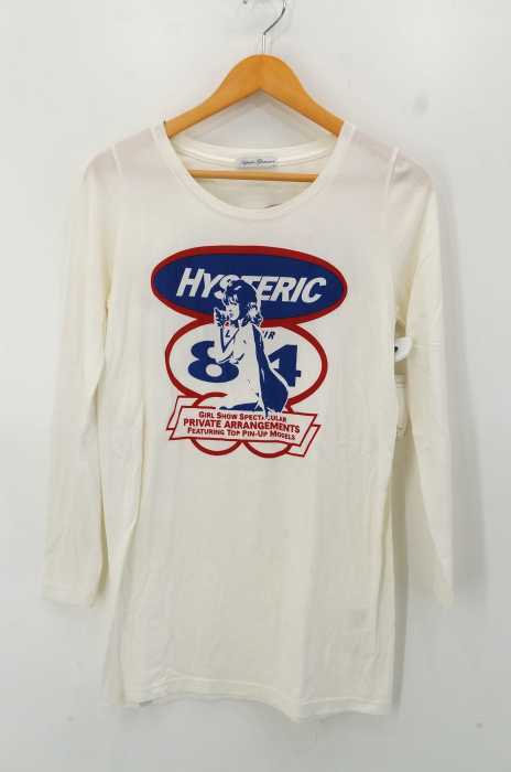 HYSTERIC GLAMOUR （ヒステリックグラマー） Uネックプリントカットソー レディース トップス