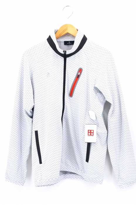 Munsingwear(マンシングウェア) ウルビルド4Dフルジップアップカットソー メンズ トップス