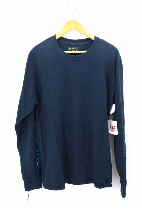 MANASTASH(マナスタッシュ) 袖プリントロングスリーブTシャツ メンズ トップス