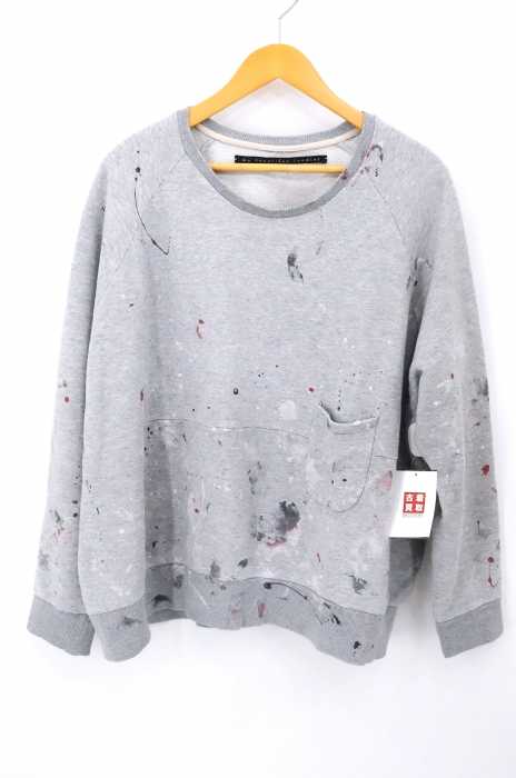 my beautiful landlet（マイビューティフルランドレット） ペンキスウェット メンズ トップス