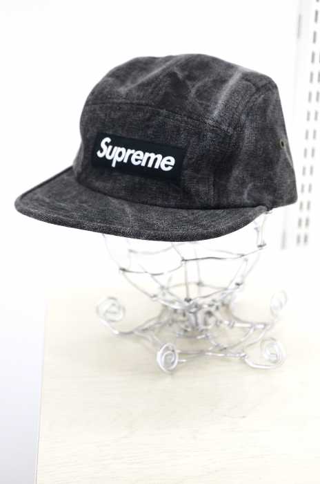 Supreme（シュプリーム） Washed Canvas Camp Cap ウォッシュド キャンバス キャップ メンズ 帽子