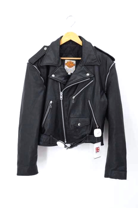 HARLEY-DAVIDSON(ハーレーダビッドソン) カウレザーダブルライダースジャケット メンズ アウター