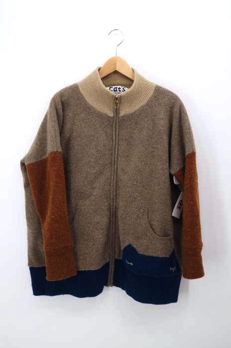 CATS TSUMORI CHISATO（キャッツ ツモリチサト） マルチカラーニットブルゾン レディース アウター