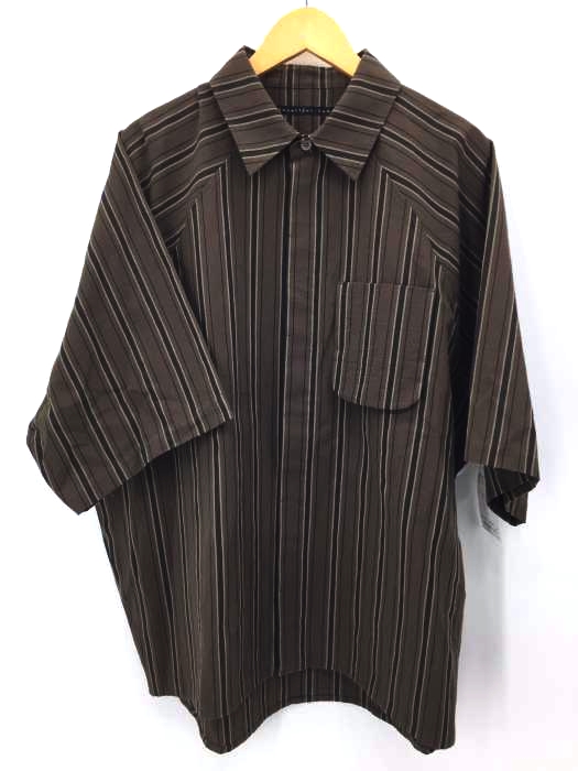 my beautiful landlet（マイビューティフルランドレット） beautiful stripe washer stripe landlet メンズ トップス