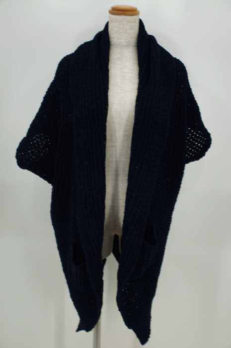 Droite lautreamont （ドロワットロートレアモン） 16AW  柄編みドルマンカーディガン レディース トップス