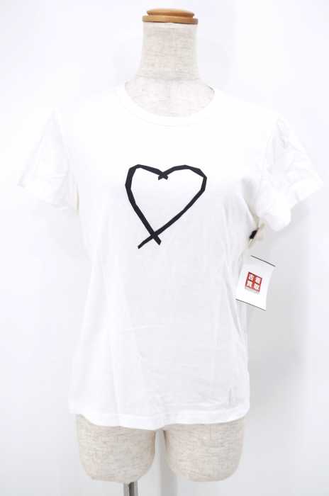 agnes b. （アニエスベー） ハートプリントTシャツ レディース トップス