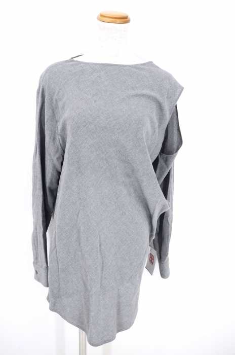 MM6 Maison Margiela （エムエムシックス メゾンマルジェラ） 変形ブラウス シャツチュニック レディース トップス