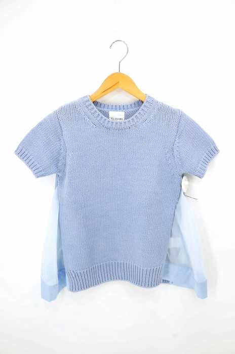 Ray BEAMS （レイビームス） サイド シフォンクルーネック レディース トップス