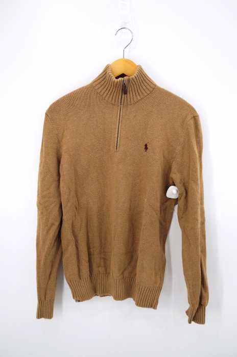 Polo by RALPH LAUREN （ポロバイラルフローレン） ハーフジップコットンニット メンズ トップス