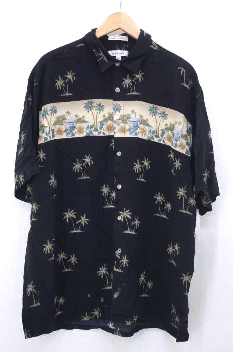 pierre cardin （ピエールカルダン） レーヨンアロハ半袖シャツ メンズ トップス
