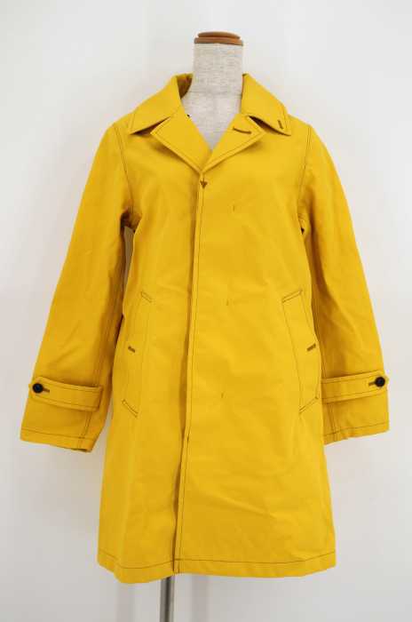 nanamica ナナミカ GORE-TEX ステンカラーコート S イエロー 【公式通販】