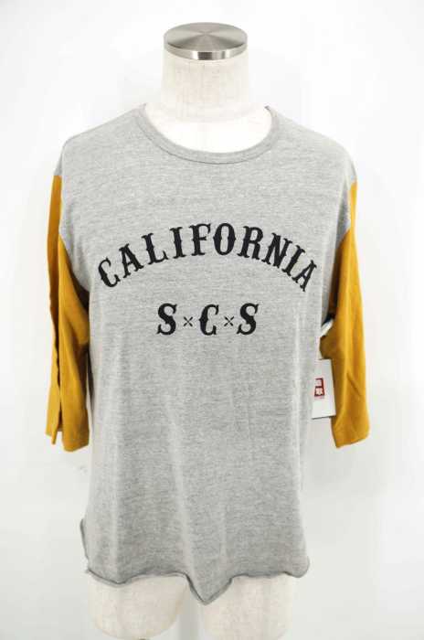 SUNNY C SIDER (サニーシーサイダー) レーヨン混カットソー メンズ トップス