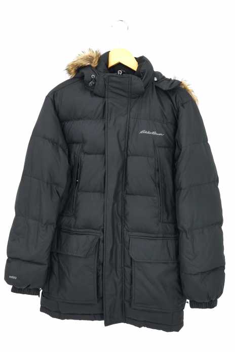 Eddie Bauer （エディーバウアー） ファーフード付きダウンコート メンズ アウター