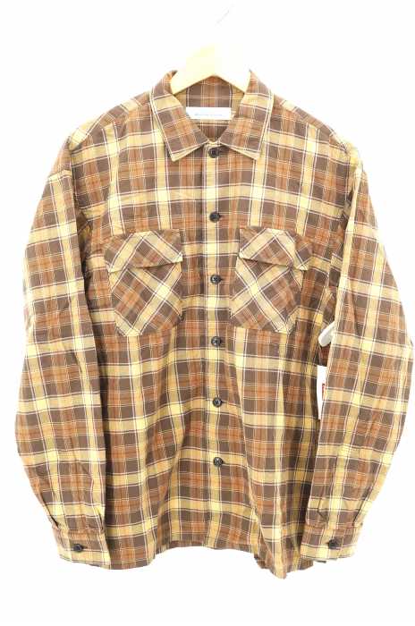 UNITED ARROWS green label relaxing (ユナイテッドアローズグリーンレーベルリラクシング) マドラスチェック ボックス REG シャツ メンズ トップス