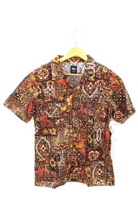 STUSSY （ステューシー） 総柄開襟シャツ メンズ トップス