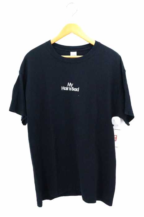USED古着（ユーズドフルギ） My hair is bad 刺繍バンドTシャツ メンズ トップス