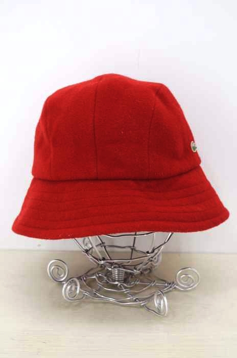 LACOSTE（ラコステ） ウールバケットハット レディース 帽子