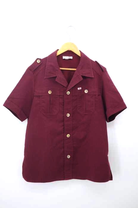 Kappa(カッパ) エポレット付開襟シャツ メンズ トップス