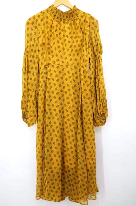 Cepo Aolt セポ 総柄シフォンワンピース レディース ワンピース ブランド古着買取販売バズストア