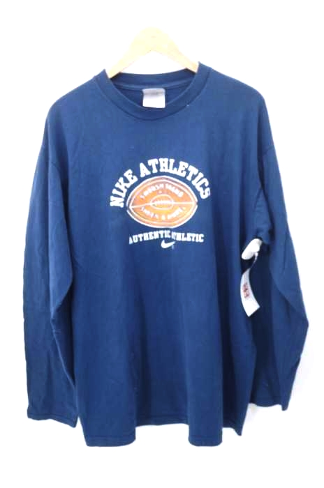 NIKE（ナイキ） プリントクルーネックL/S Tシャツ メンズ トップス