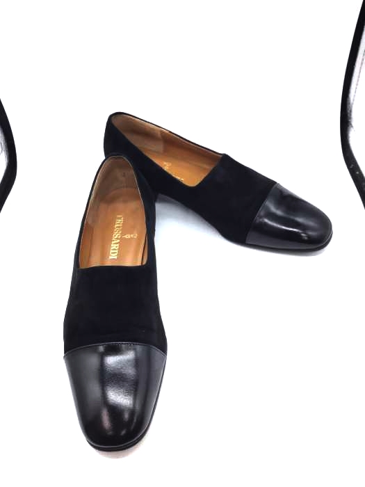 TRUSSARDI(トラサルディ) スウェード ローファー レディース シューズ