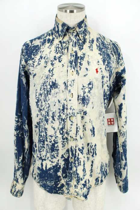 Polo by RALPH LAUREN (ポロバイラルフローレン) ブリーチ加工ボタンダウンシャツ メンズ トップス