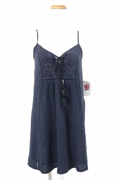 AMERICAN EAGLE OUTFITTERS (アメリカンイーグルアウトフィッターズ) レース切替キャミソールクレープブラウス レディース トップス