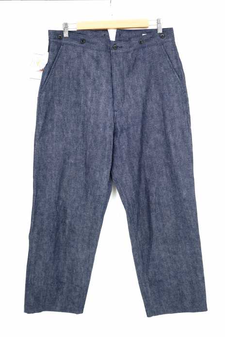 COMOLI （コモリ） DENIM OVER PANTS デニムオーバーパンツ メンズ パンツ