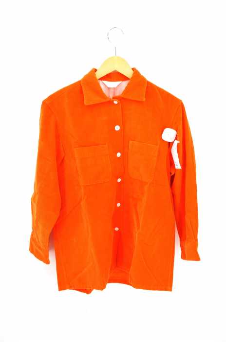 UNUSED （アンユーズド） CORDUROY SHIRT コーデュロイシャツ レディース トップス