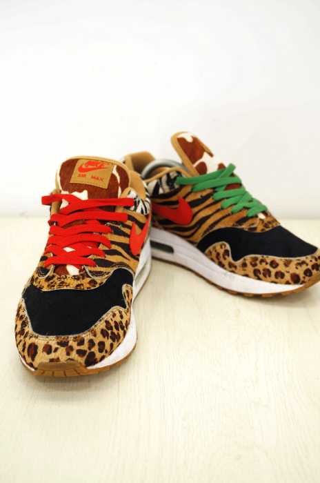 NIKE (ナイキ) AIR MAX 1 DLX ATMOS/ANIMAL PACK2.0 メンズ シューズ