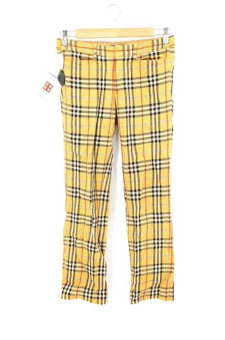 BURBERRY BLUE LABEL(バーバリーブルーレーベル) チェック柄パンツ レディース パンツ