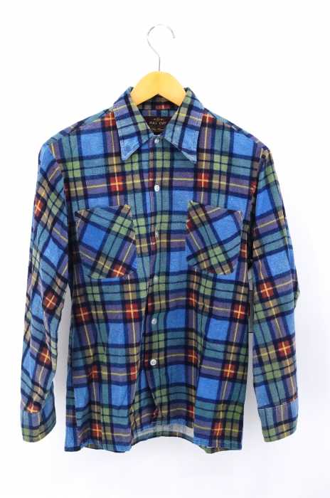 Sears (シアーズ) 70S FULL CUT ビンテージネルシャツ メンズ トップス