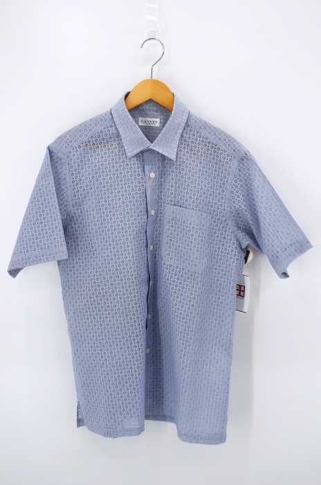 LANVIN （ランバン） 総柄カットワークシャツ メンズ トップス