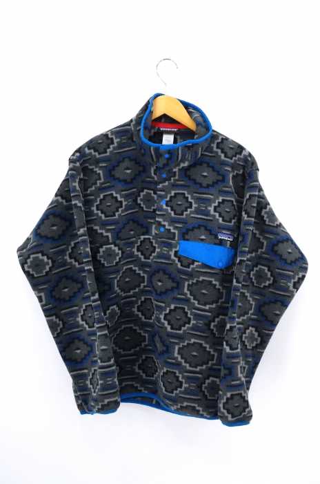 patagonia (パタゴニア) シンチラスナップ ネイティブ柄プルオーバー メンズ トップス