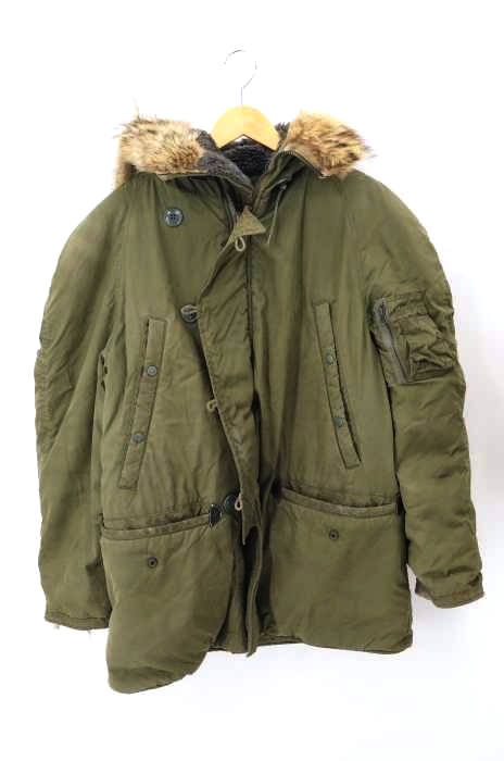 US.ARMY（ユーエスアーミー） LANCER CLOTHING CORPORATION 1972年製 N-3B ミリタリーコート メンズ アウター
