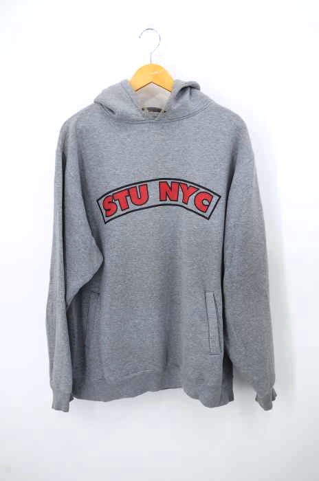 Stussy(ステューシー) 00S 両面プリントプルオーバーパーカー メンズ トップス