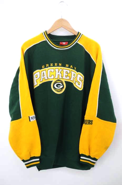 USED古着(ユーズドフルギ) NFL PACKERS クルーネックスウェット メンズ トップス