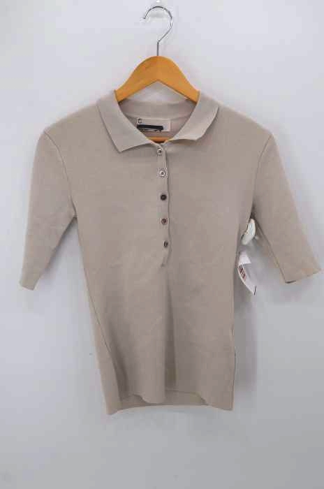 Chaos(カオス) タイト ポロ ニット レディース トップス