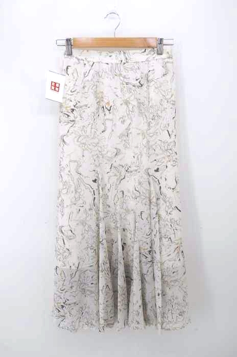 snidel（スナイデル） 21SS ヘムフレアプリントスカート レディース パンツ