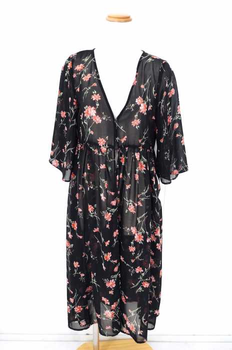 INGNI（イング） 花柄シフォンガウン レディース アウター