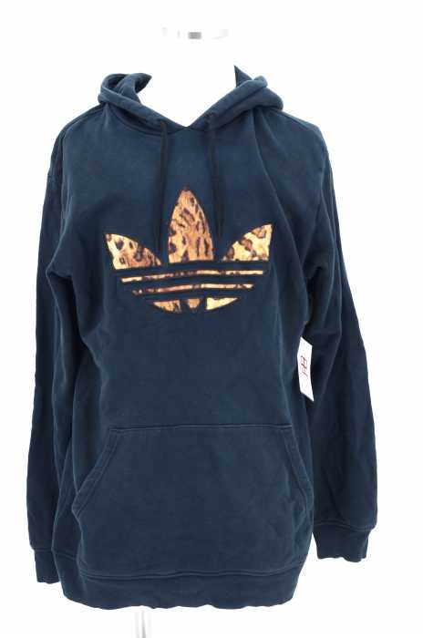 adidas Originals (アディダスオリジナルス) ANIMAL HOODIE トレフォイルロゴプルオーバーパーカー メンズ トップス