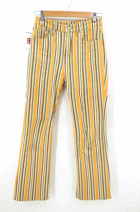 HYSTERIC GLAMOUR (ヒステリックグラマー) デザインストライプ スキニーパンツ レディース パンツ