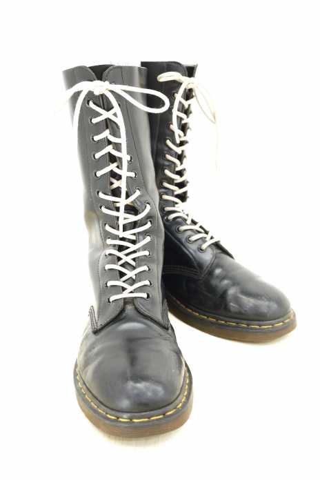Dr.Martines 14ホール　UK4 Dr.Martens （ドクターマーチン） 14ホールレザーブーツ メンズ