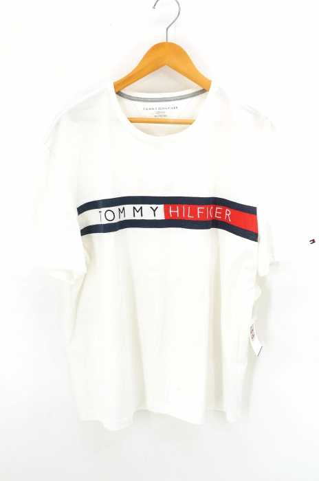 TOMMY HILFIGER （トミーヒルフィガー） ロゴ入りクルーネックTシャツ メンズ トップス